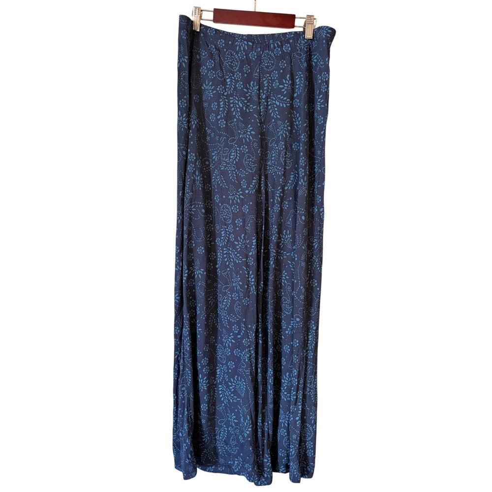 Gudrun Sjoden Womens Size Medium Blue Printed Pegasus Pants New with Tag
